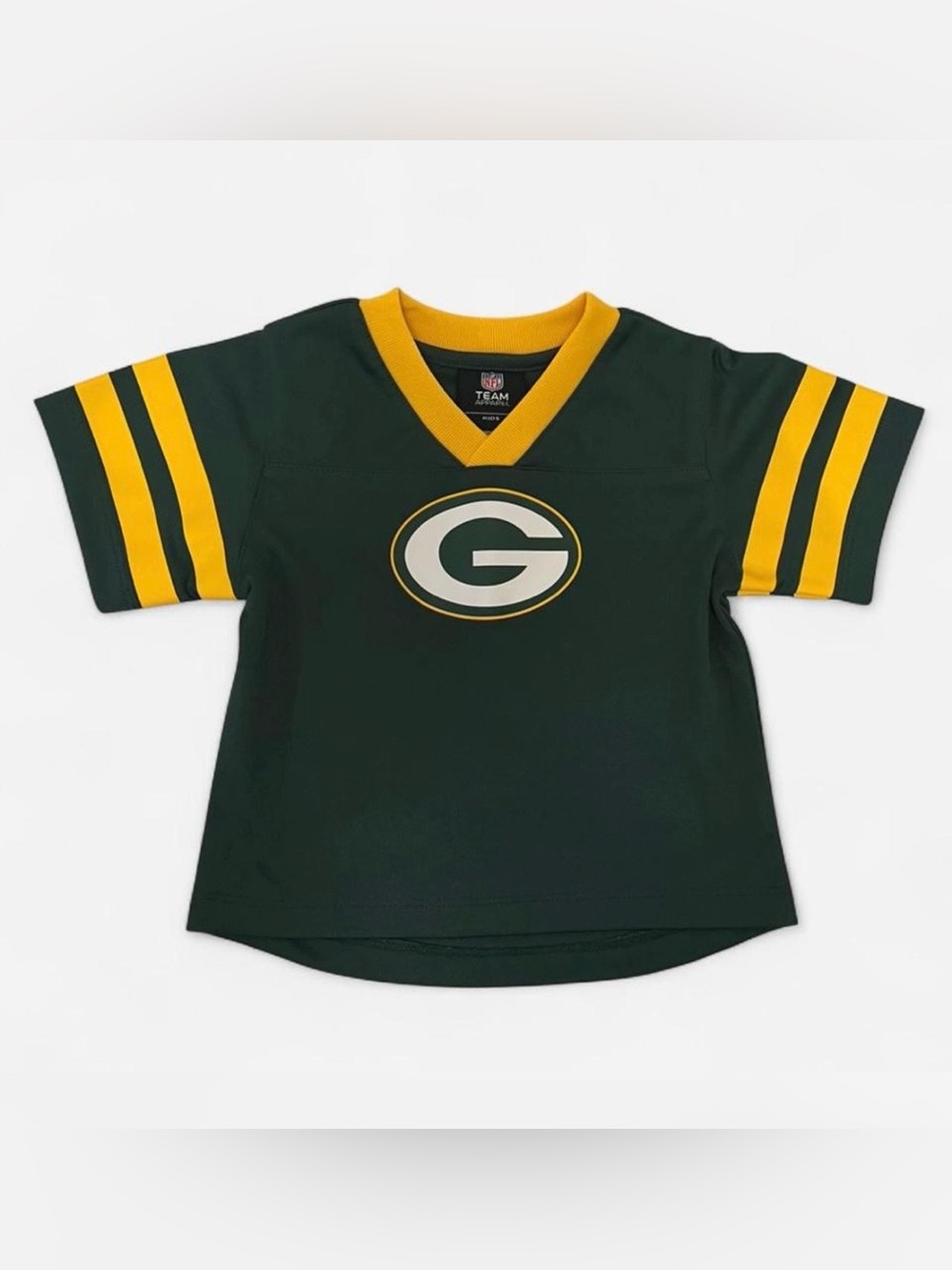 NFL Green Bay Packers Baby Toddler Green & Yellow Short Sleeve Jersey 12 Months